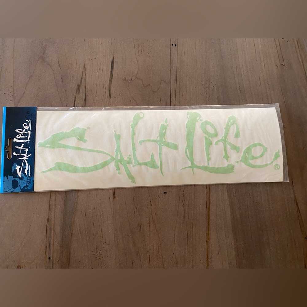 Salt Life Lime Decal 12” SAD930 NEW